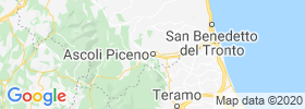 Ascoli Piceno map